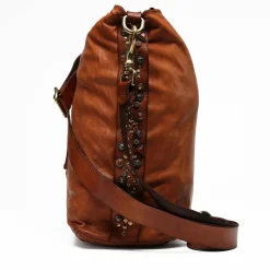 Discount Campomaggi Nunzia Schultertasche Leder 27 cm cognac