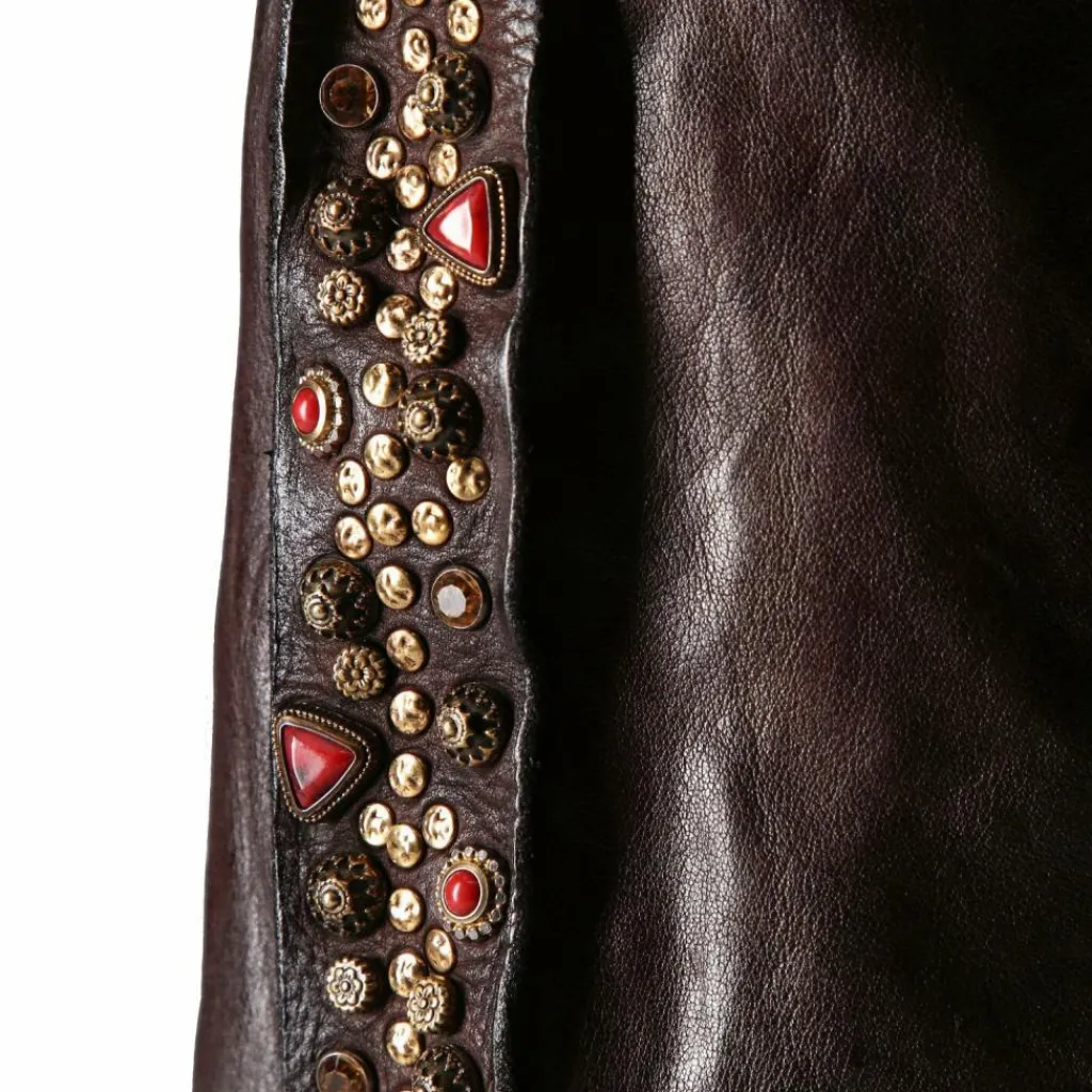 Campomaggi Schultertaschen<Nunzia Schultertasche Leder 27 cm moro