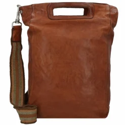 Clearance Campomaggi Piera Handtasche Leder 24 cm cognac