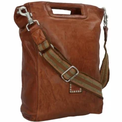 Clearance Campomaggi Piera Handtasche Leder 24 cm cognac