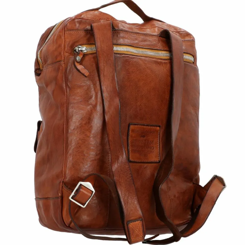 Campomaggi Lederrucksäcke|Daypacks<Pino Daypack Leder 39.5 cm cognac