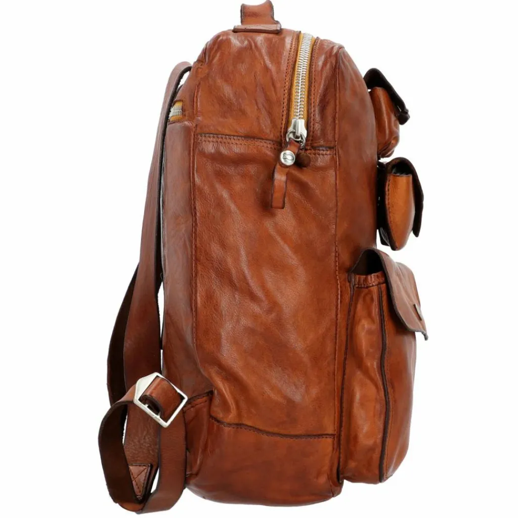 Campomaggi Lederrucksäcke|Daypacks<Pino Daypack Leder 39.5 cm cognac
