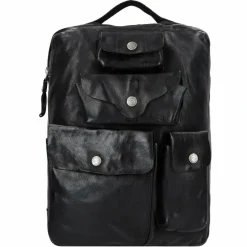 Clearance Campomaggi Pino Daypack Leder 39.5 cm nero