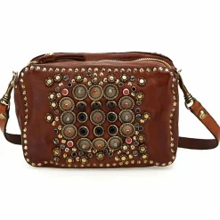 Campomaggi Umhängetaschen<Ribes Umhängetasche Leder 20 cm cognac