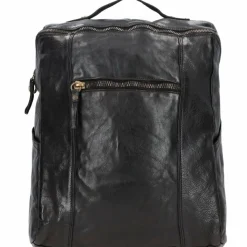 New Campomaggi Rucksack Leder 38 cm nero