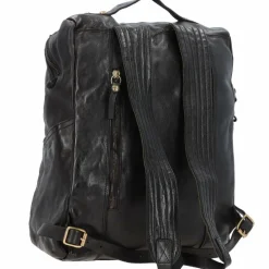 New Campomaggi Rucksack Leder 38 cm nero