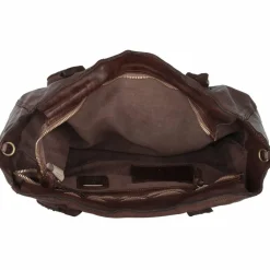 Clearance Campomaggi Schultertasche Leder 29 cm moro