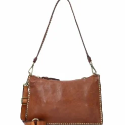 Campomaggi Schultertaschen<Schultertasche Leder 27 cm cognac