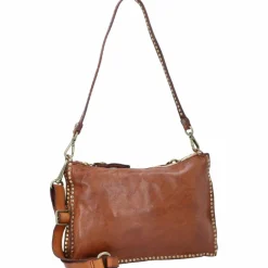 Campomaggi Schultertaschen<Schultertasche Leder 27 cm cognac