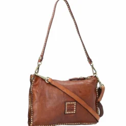 Campomaggi Schultertaschen<Schultertasche Leder 27 cm cognac