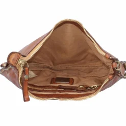 Campomaggi Schultertaschen<Schultertasche Leder 27 cm cognac