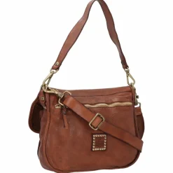 Best Campomaggi Schultertasche Leder 32 cm cognac