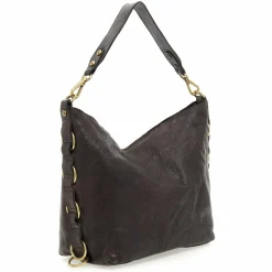 Hot Campomaggi Schultertasche Leder 29 cm moro