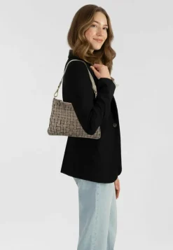 Hot Campomaggi Schultertasche Leder 31 cm cemento