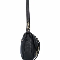 Campomaggi Schultertaschen|Henkeltaschen<Schultertasche Leder 24 cm nero