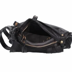 Campomaggi Schultertaschen|Henkeltaschen<Schultertasche Leder 24 cm nero