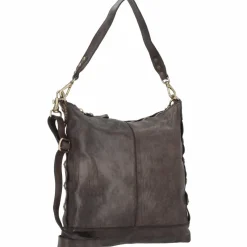 Campomaggi Schultertasche Leder 33 cm