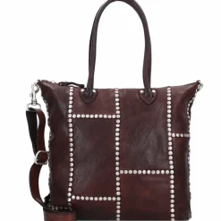 Campomaggi Schultertaschen<Schultertasche Leder 36 cm moro