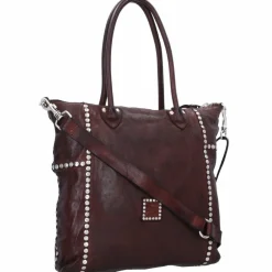 Campomaggi Schultertaschen<Schultertasche Leder 36 cm moro