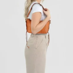 Campomaggi Schultertasche Leder 32 cm