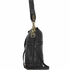 Campomaggi Umhängetaschen<Schultertasche Leder 26 cm nero