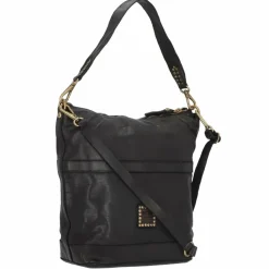 Campomaggi Umhängetaschen<Schultertasche Leder 26 cm nero