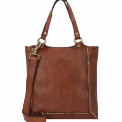 Campomaggi Schultertaschen<Schultertasche Leder 30 cm cognac