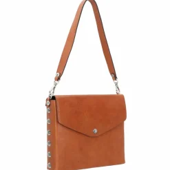 Clearance Campomaggi Schultertasche Leder 23 cm cognac
