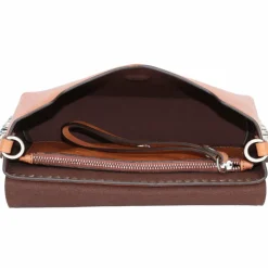 Clearance Campomaggi Schultertasche Leder 23 cm cognac