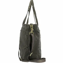 New Campomaggi Schultertasche 30 cm grigio-cemento
