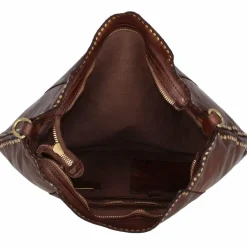 Campomaggi Schultertaschen<Schultertasche Leder 38 cm moro
