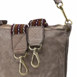 Campomaggi Schultertaschen<Schultertasche Leder 29 cm cemento