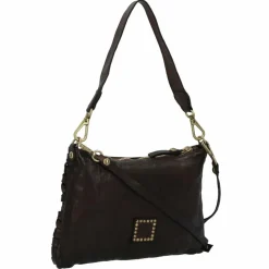 Hot Campomaggi Schultertasche Leder 31 cm moro