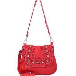 Best Campomaggi Schultertasche Leder 20 cm rosso