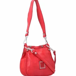 Best Campomaggi Schultertasche Leder 20 cm rosso
