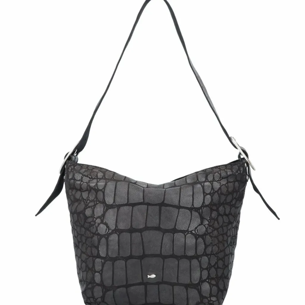 Clearance Campomaggi Schultertasche Leder 29 cm grigio