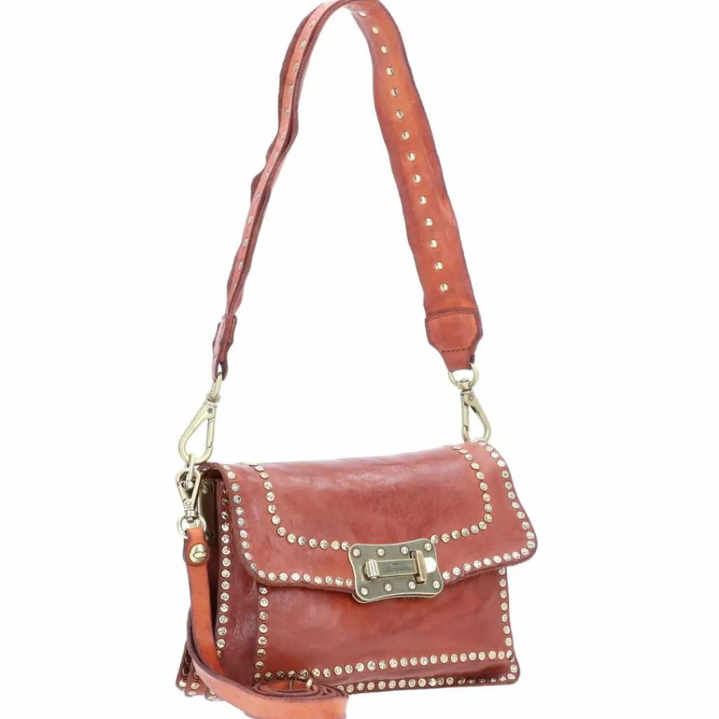 Campomaggi Schultertaschen<Schultertasche Leder 21 cm cognac