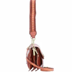 Campomaggi Schultertaschen<Schultertasche Leder 21 cm cognac