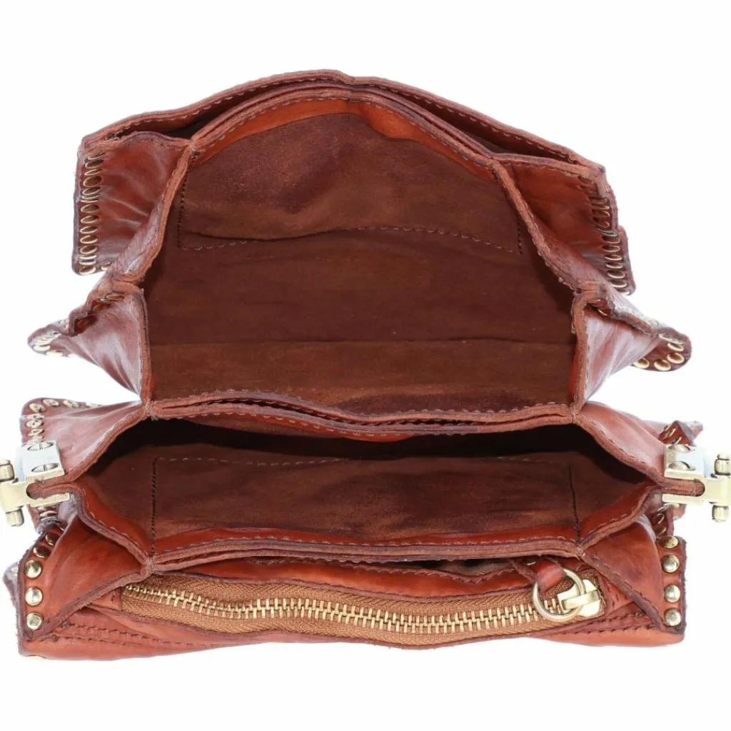 Campomaggi Schultertaschen<Schultertasche Leder 21 cm cognac