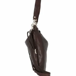 Outlet Campomaggi Schultertasche Leder 39 cm moro