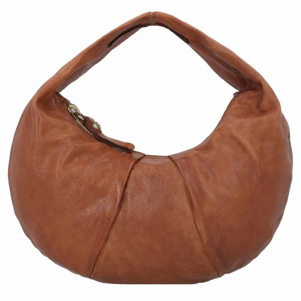 Best Campomaggi Schultertasche Leder 30 cm cognac