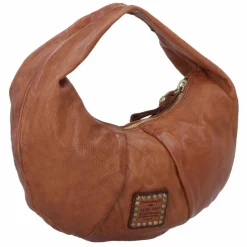 Best Campomaggi Schultertasche Leder 30 cm cognac