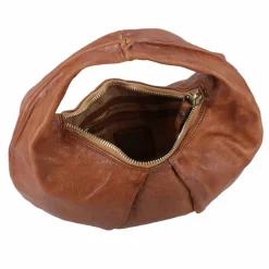 Best Campomaggi Schultertasche Leder 30 cm cognac