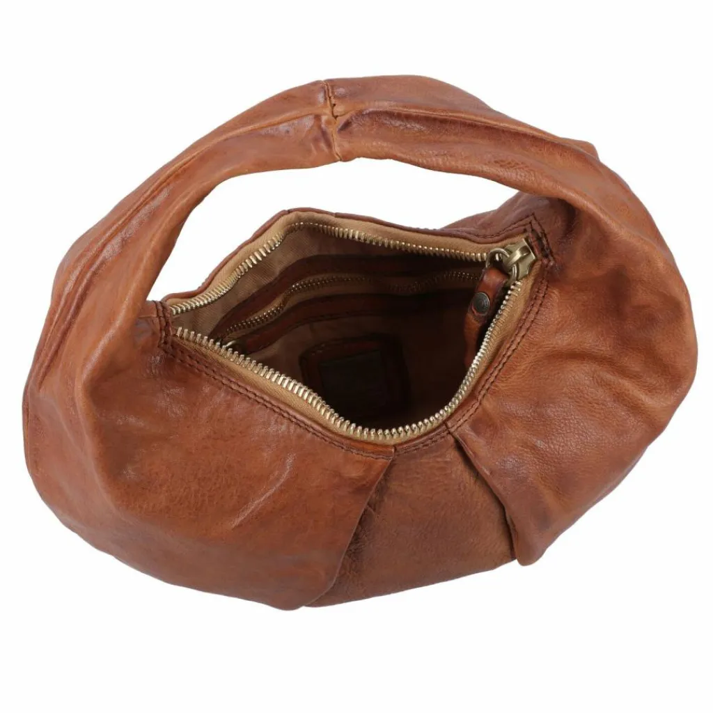 Best Campomaggi Schultertasche Leder 30 cm cognac