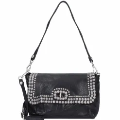 Campomaggi Schultertaschen<Schultertasche Leder 24 cm nero