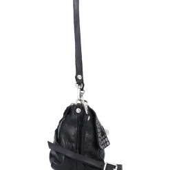 Campomaggi Schultertaschen<Schultertasche Leder 24 cm nero