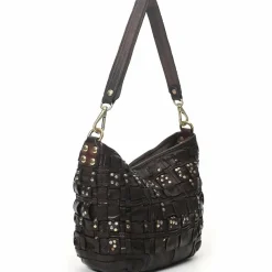 Campomaggi Schultertasche Leder 25 cm