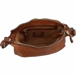 Clearance Campomaggi Schultertasche Leder 23 cm cognac