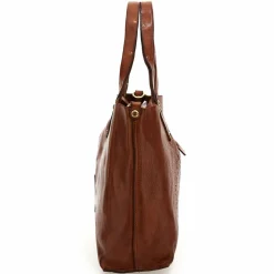 Campomaggi Shopper|Schultertaschen<Shopper Tasche Leder 43 cm cognac