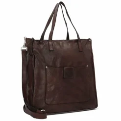 Campomaggi Shopper|Schultertaschen<Shopper Tasche Leder 36 cm moro